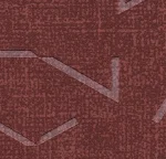 Metro berry glass embossed