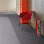 İNTERFACE EmployLoop Gritstone Ash Monolithic karo halı